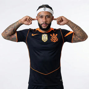 CAMISA CORINTHIANS THIRD ESPECIAL TETRA CAMPEÃO + PATCH
