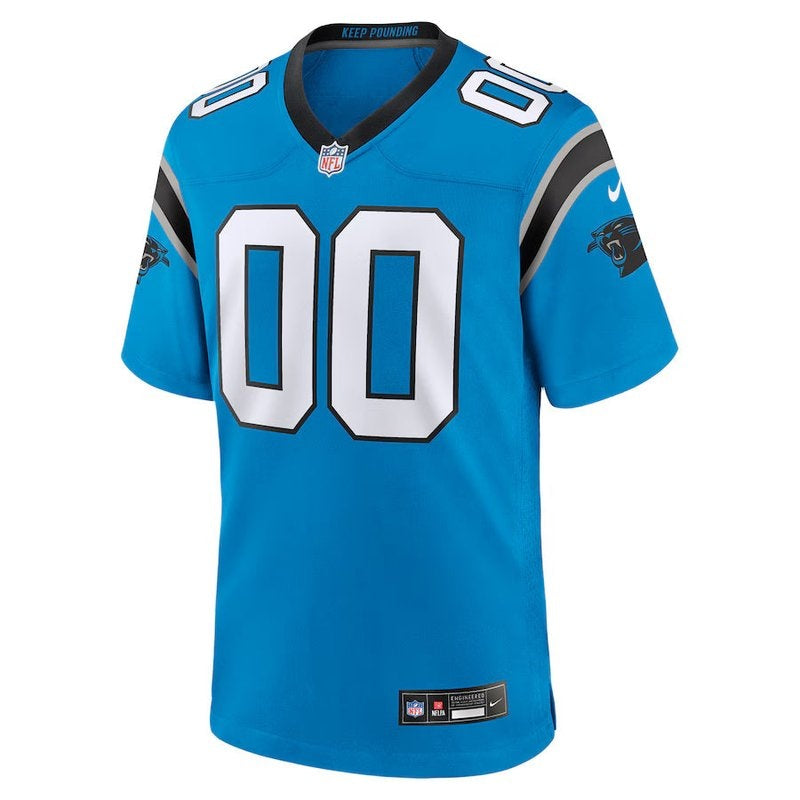 Carolina Panthers - Alternate Custom NFL Game Jersey - Blue