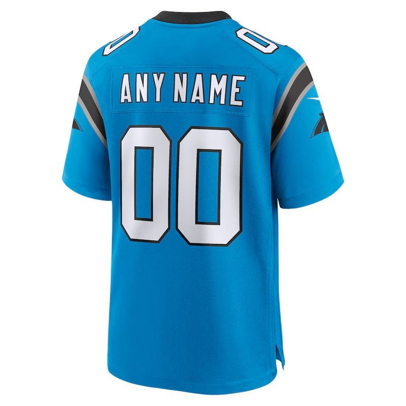 Carolina Panthers - Alternate Custom NFL Game Jersey - Blue