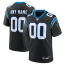 Carolina Panthers - Custom NFL Game Jersey - Black
