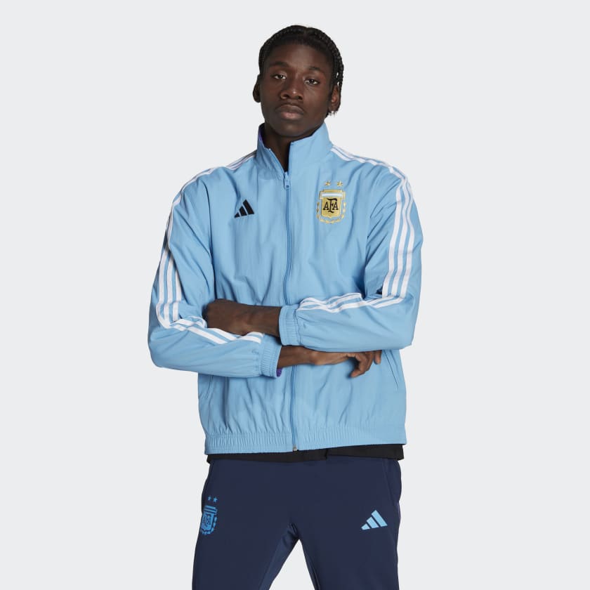 Argentina 2023 Double-Sided Windbreaker Jacket 3-Star