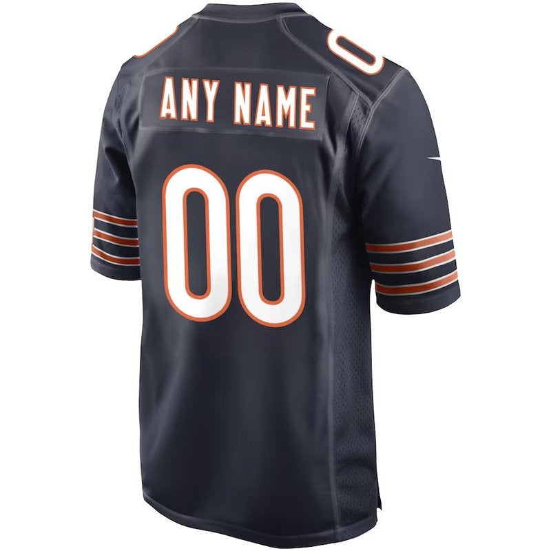 Chicago Bears - Custom NFL Game Jersey - Navy