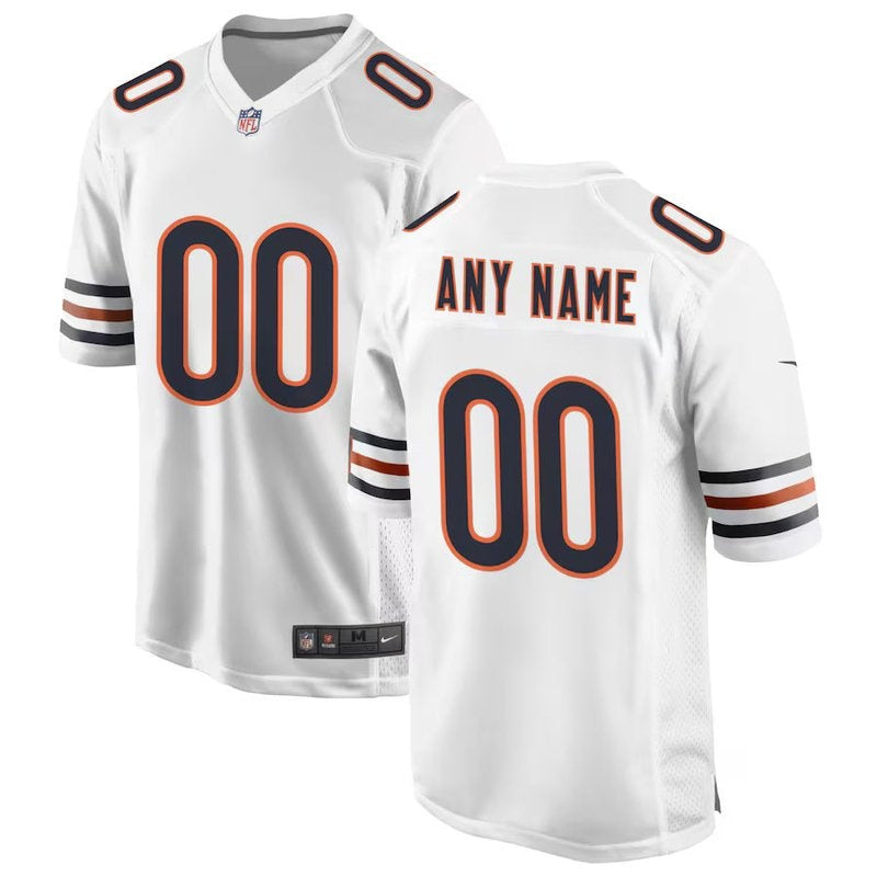 Chicago Bears - Custom NFL Game Jersey - White