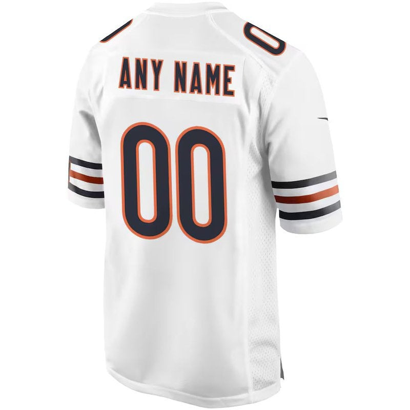 Chicago Bears - Custom NFL Game Jersey - White