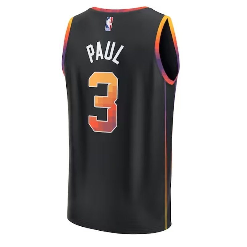 Chris Paul Phoenix Suns 2023 Fast Break Player NBA Jersey Black - Statement Edition