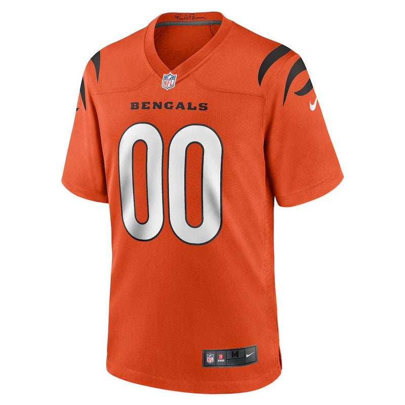 Cincinnati Bengals - Alternate Custom NFL Game Jersey - Orange