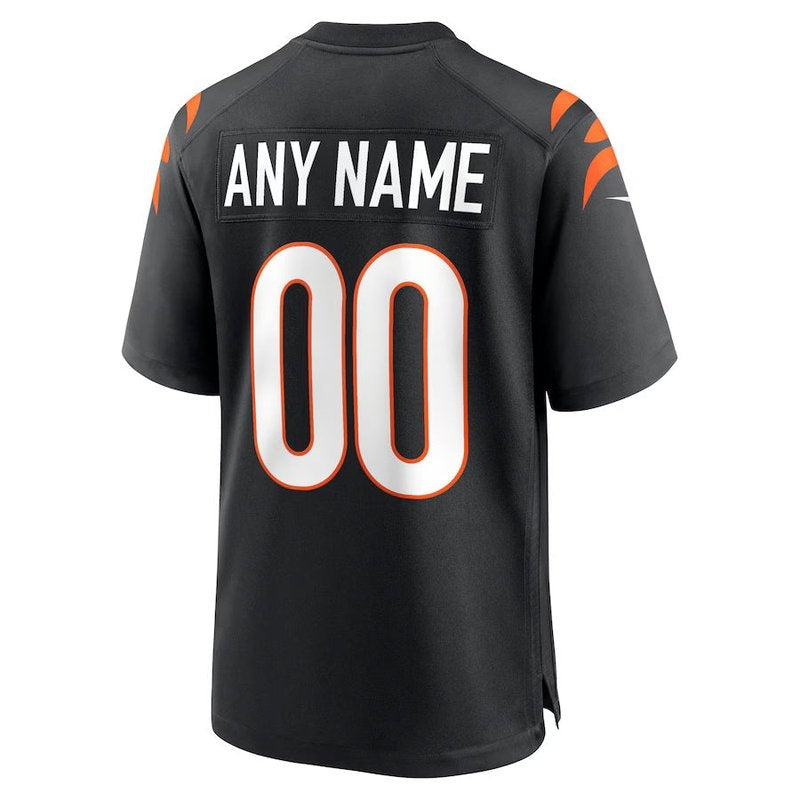 Cincinnati Bengals - Custom NFL Game Jersey - Black