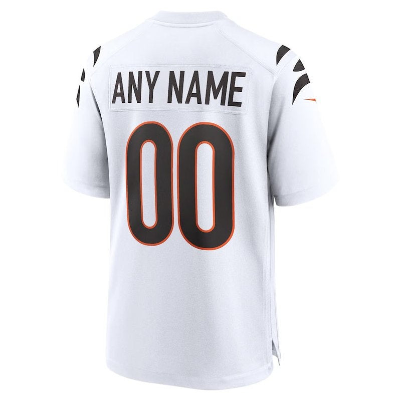 Cincinnati Bengals - Custom NFL Game Jersey - White