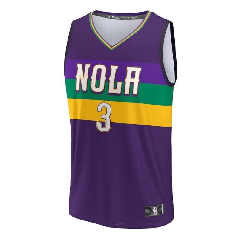 CJ McCollum New Orleans Pelicans Unisex 2023 Fastbreak NBA Jersey - City Edition - Purple