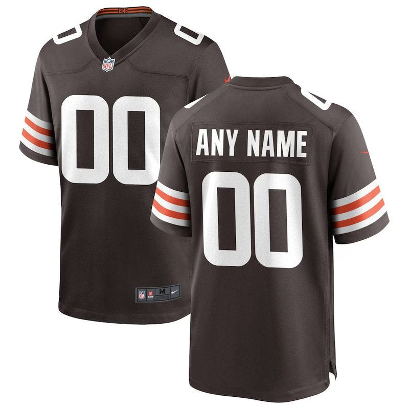 Cleveland Browns - Custom NFL Game Jersey - Brown