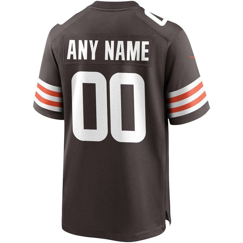 Cleveland Browns - Custom NFL Game Jersey - Brown