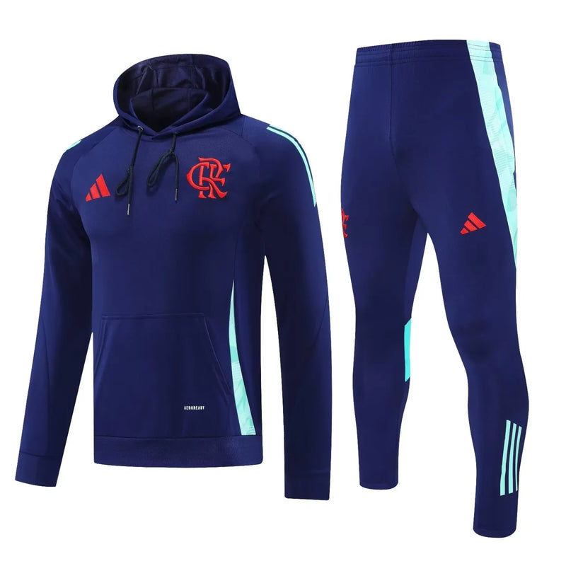 Flamengo Hoodie Sweatshirt Pants Training Suit Royal 2025/26