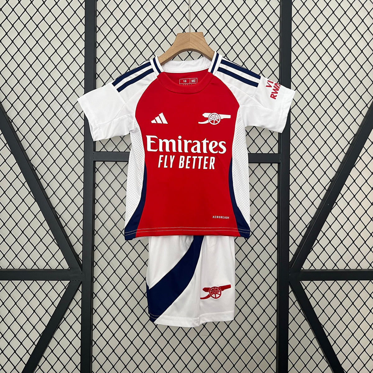 Kit Kids Arsenal Home Jersey 2024/25