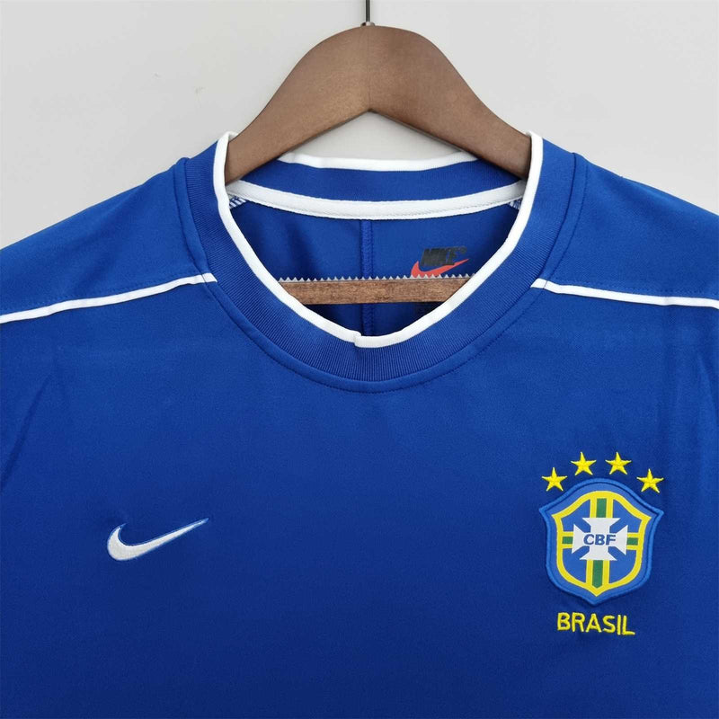 Brazil Retro Away 1998 Jersey