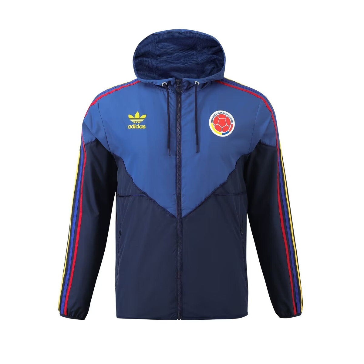 Colombia 2024 Dark Blue Windbreaker Jacket