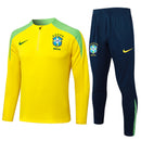 Brazil 2024 Training Suit Jacket and Pants Yellow