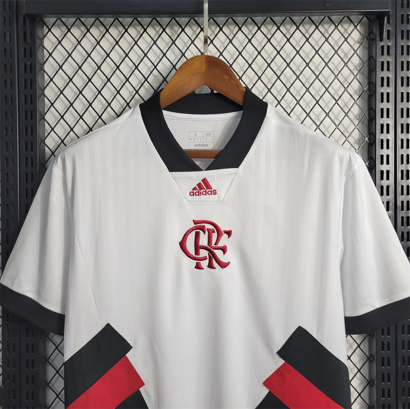 Flamengo Off White Soccer Jersey 2023/24