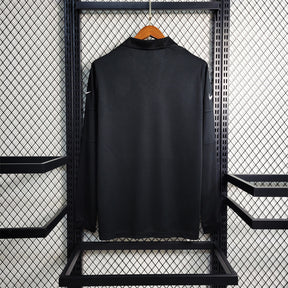 Brazil Retro Special Edition Black Long Sleeve 2004 Jersey