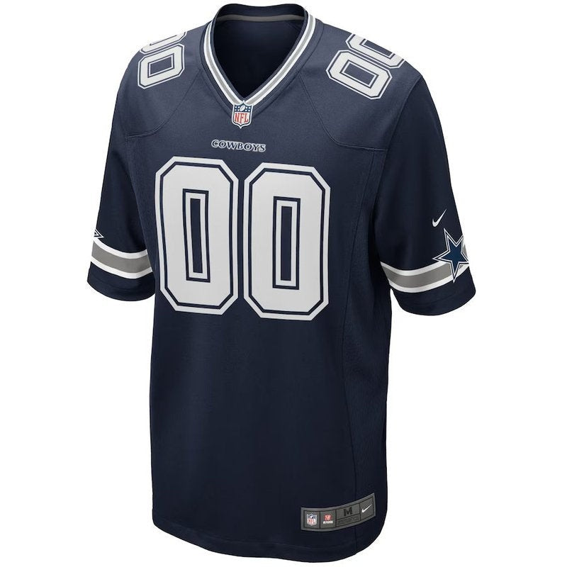 Dallas Cowboys - Custom NFL Game Jersey - Navy