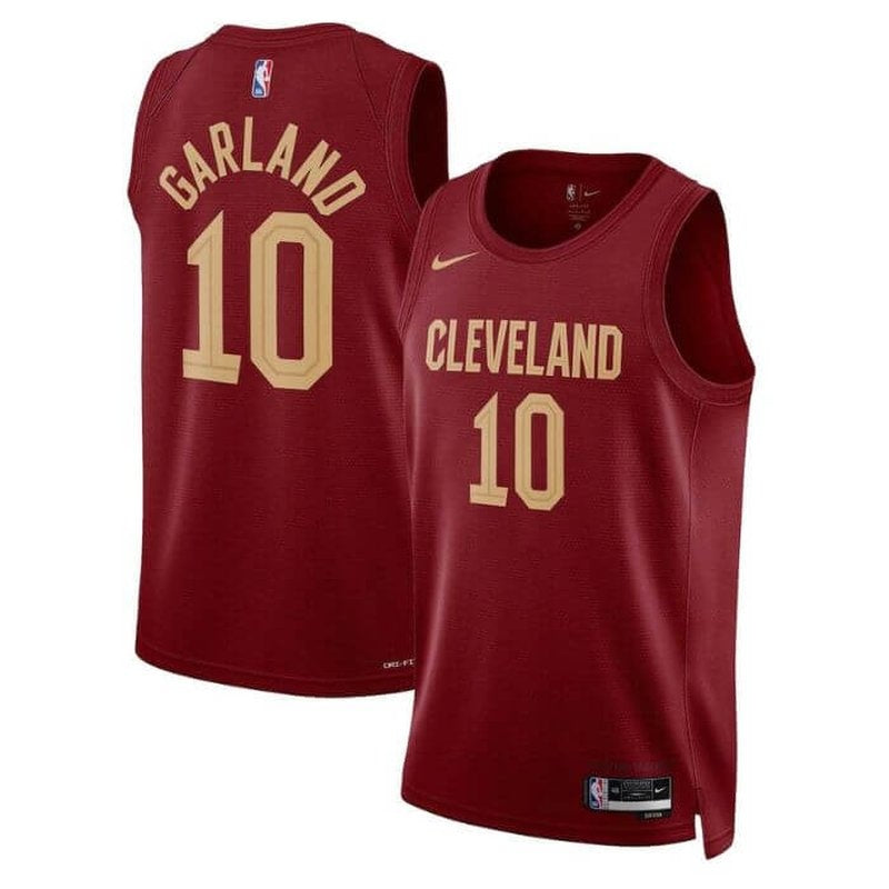 Darius Garland 10 Cleveland Cavaliers  22/23  NBA Jersey Wine - Icon Edition