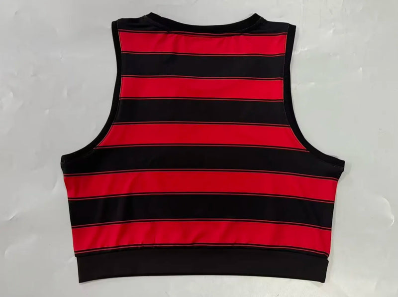 Womens Flamengo Home Yoga Cropped Top 2025/26