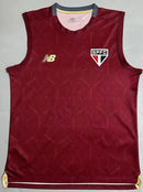 Sao Paulo Burgundy Singlet 2025/26