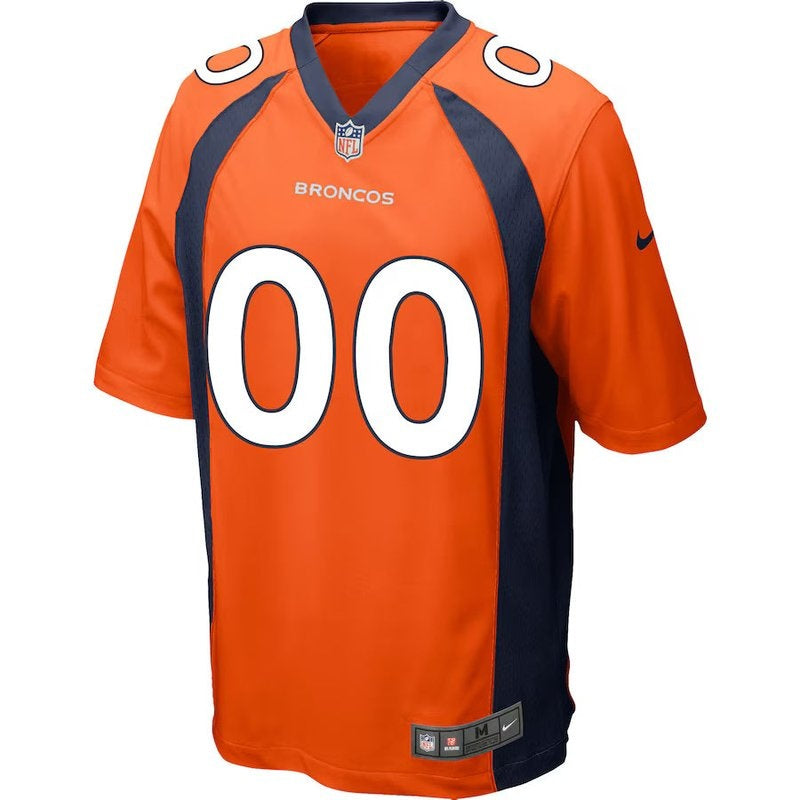 Denver Broncos - Custom NFL Game Jersey - Orange