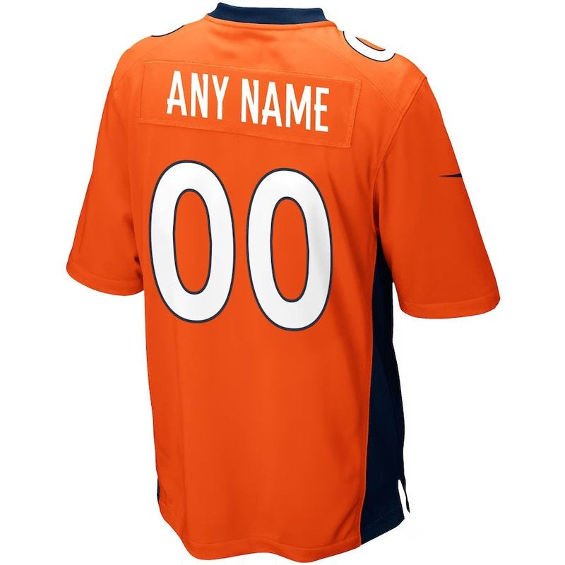 Denver Broncos - Custom NFL Game Jersey - Orange