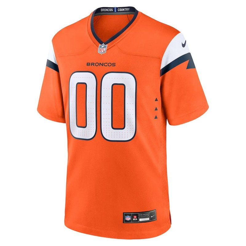 Denver Broncos - Mile High Collection - Custom NFL Game Jersey - Orange