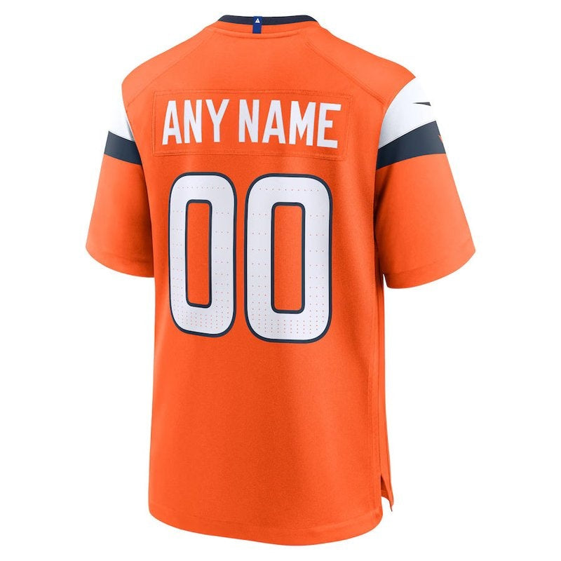 Denver Broncos - Mile High Collection - Custom NFL Game Jersey - Orange