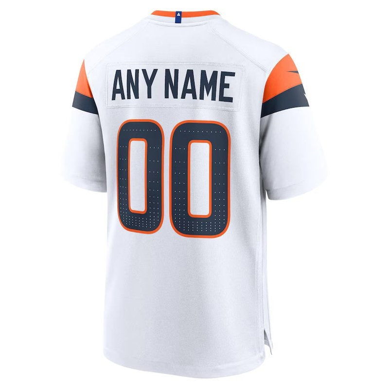 Denver Broncos - Mile High Collection - Custom NFL Game Jersey - White