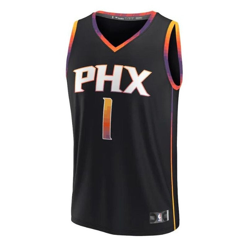 Devin Booker Phoenix Suns 2023 Fast Break Player NBA Jersey Black - Statement Edition