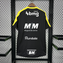 Atletico Mineiro 2025/26 Training Jersey Black Full Sponsor
