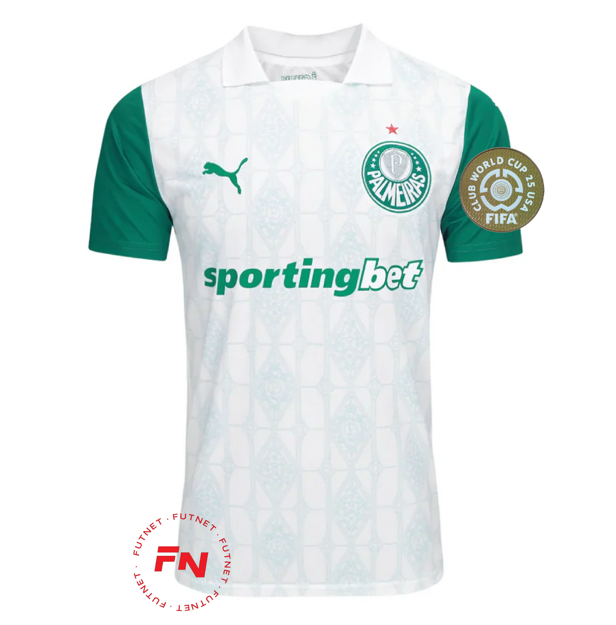 Palmeiras 2025/26 II Away Jersey - Patch FIFA CLUB WORLD CUP - Fan Version