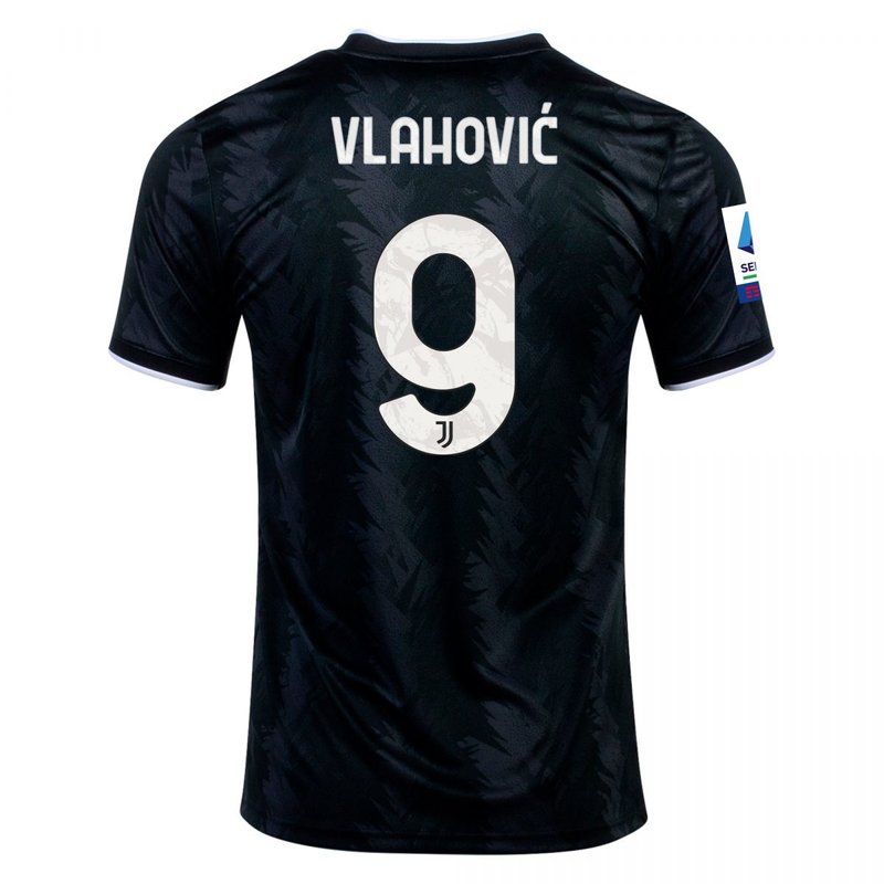 Dušan Vlahović Juventus 22/23 II Away Jersey - Fan Version