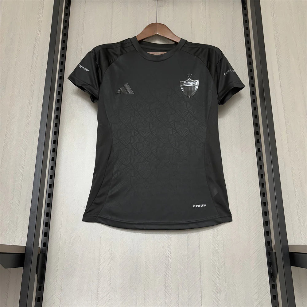 Atletico Mineiro Feminina All Black 2025/26 - Fan Version
