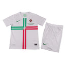 Kids Retro Portugal Away Jersey 2012