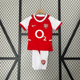 Kit Kids Retro Arsenal Home Jersey 2002/03
