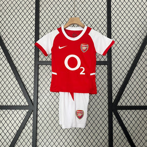 Kit Kids Retro Arsenal Home Jersey 2002/03