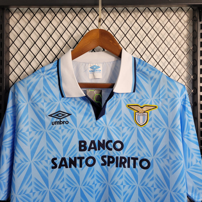 Lazio 1991 I Home Jersey - Retro Version