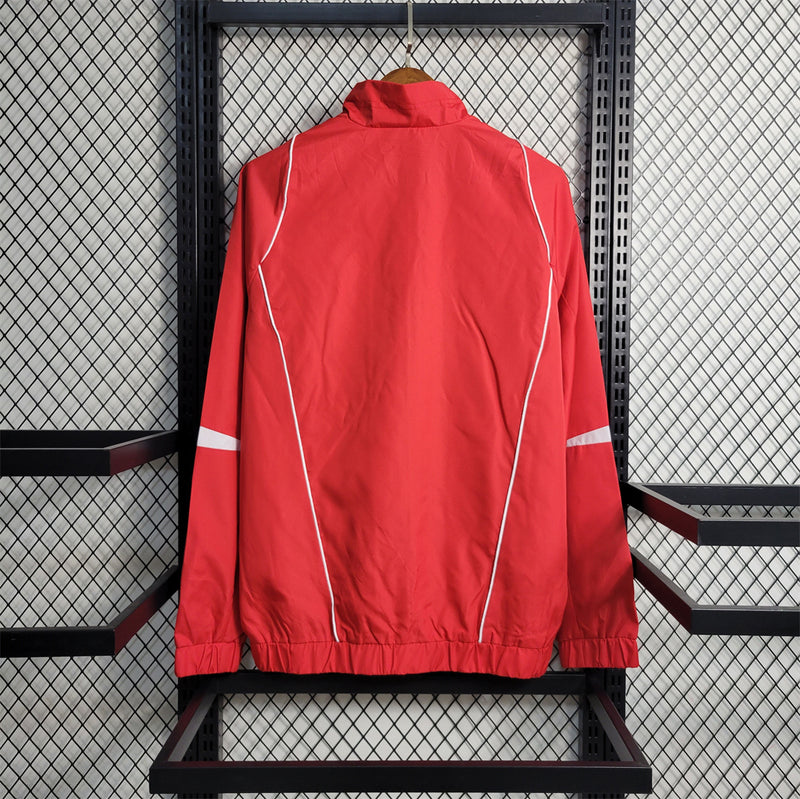 Flamengo Windbreaker Jacket Red - Corta Vento