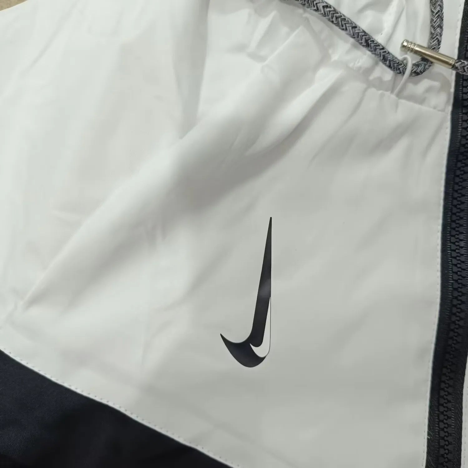Corinthians All Weather Windrunner Jacket White - Black 2024/25