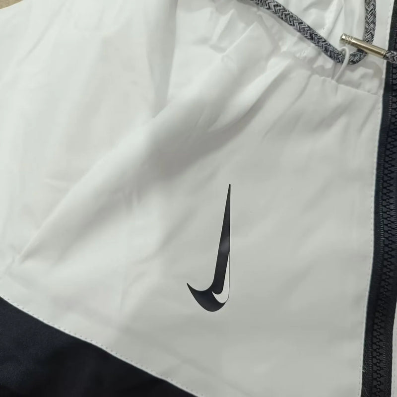 Corinthians All Weather Windrunner Jacket White - Black 2024/25