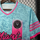 Inter Miami CF 2024/25 Special Beach Edition Pink & Blue Jersey - Fan Version