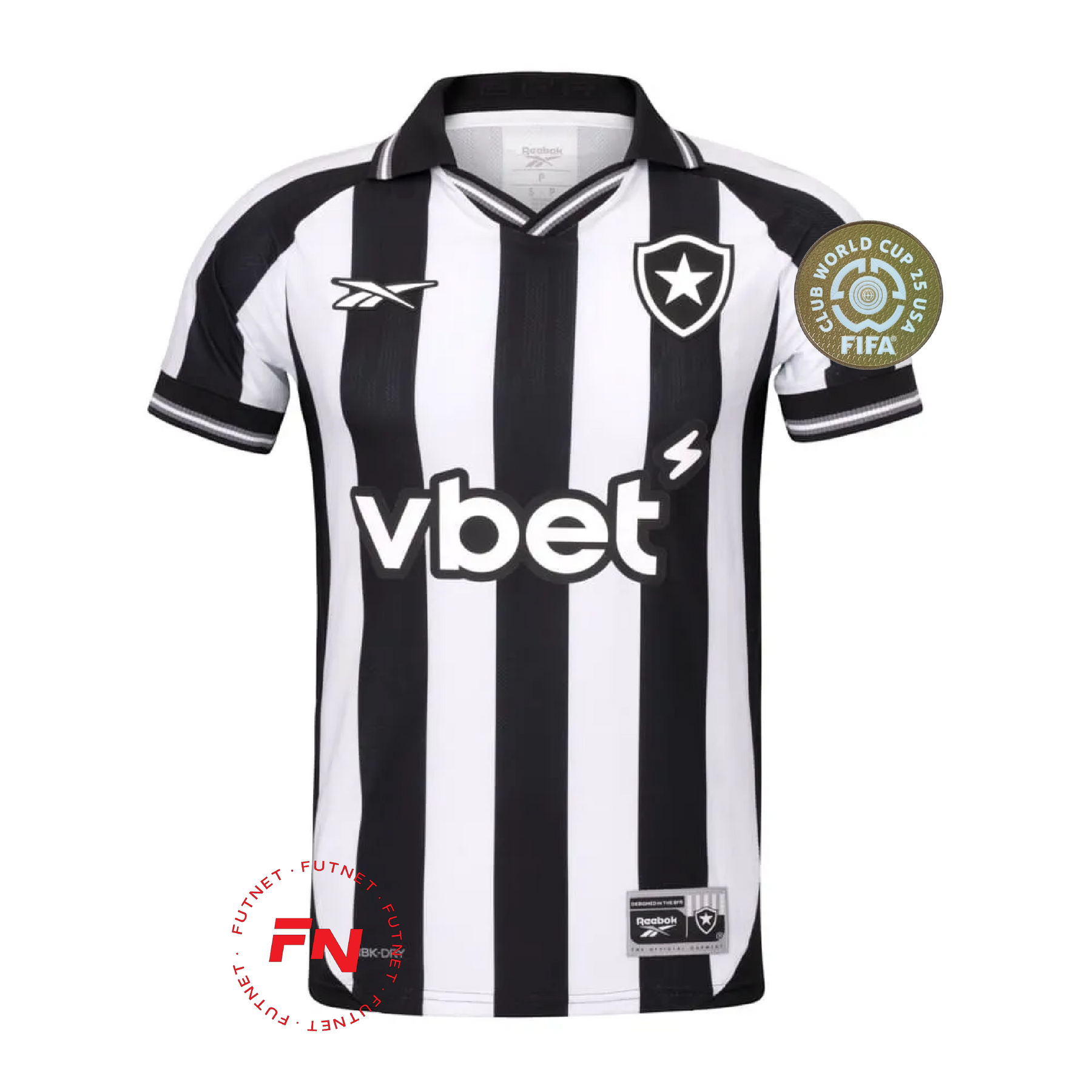 Botafogo 2025/26 I Home Jersey - Patch FIFA CLUB WORLD CUP - Fan Version