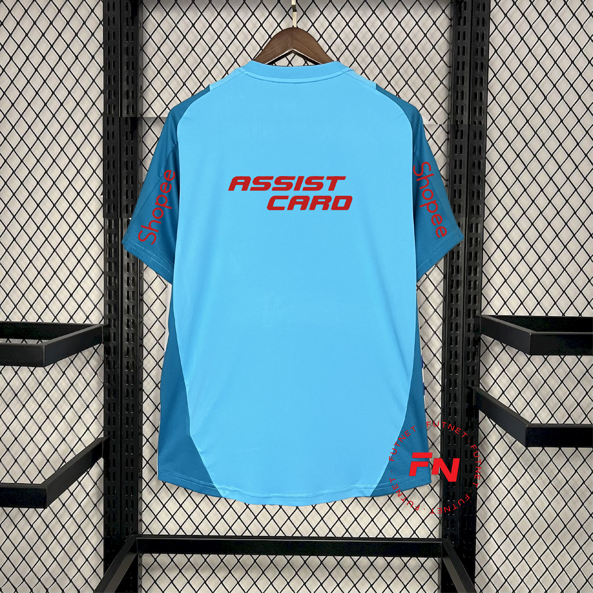 Flamengo 2025/26 Training Blue Full Sponsor