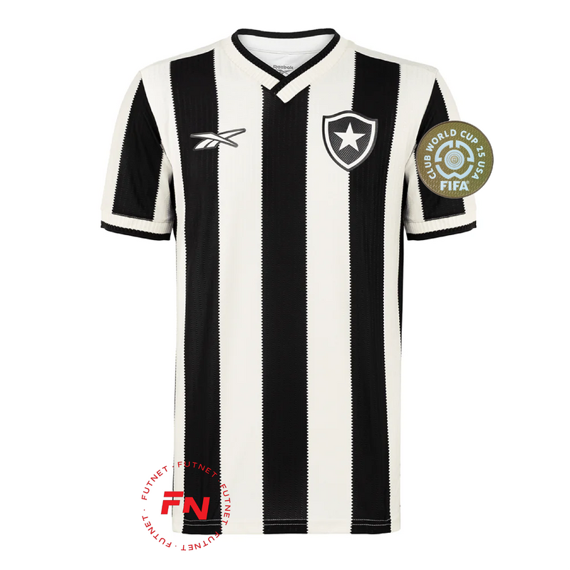 Botafogo 2024/25 I Home Jersey - Patch FIFA CLUB WORLD CUP - Fan Version