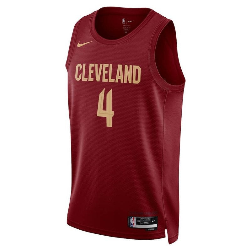 Evan Mobley Cleveland Cavaliers 22/23 NBA Jersey Wine - Icon Edition