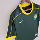 Brazil Retro Goalkeeper Green 1998 Jersey