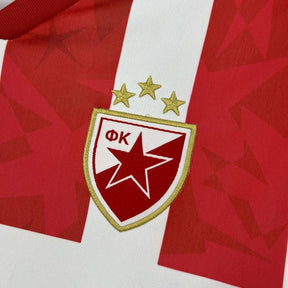 Red Star Belgrade 2025/26 I Home Jersey - Fan Version